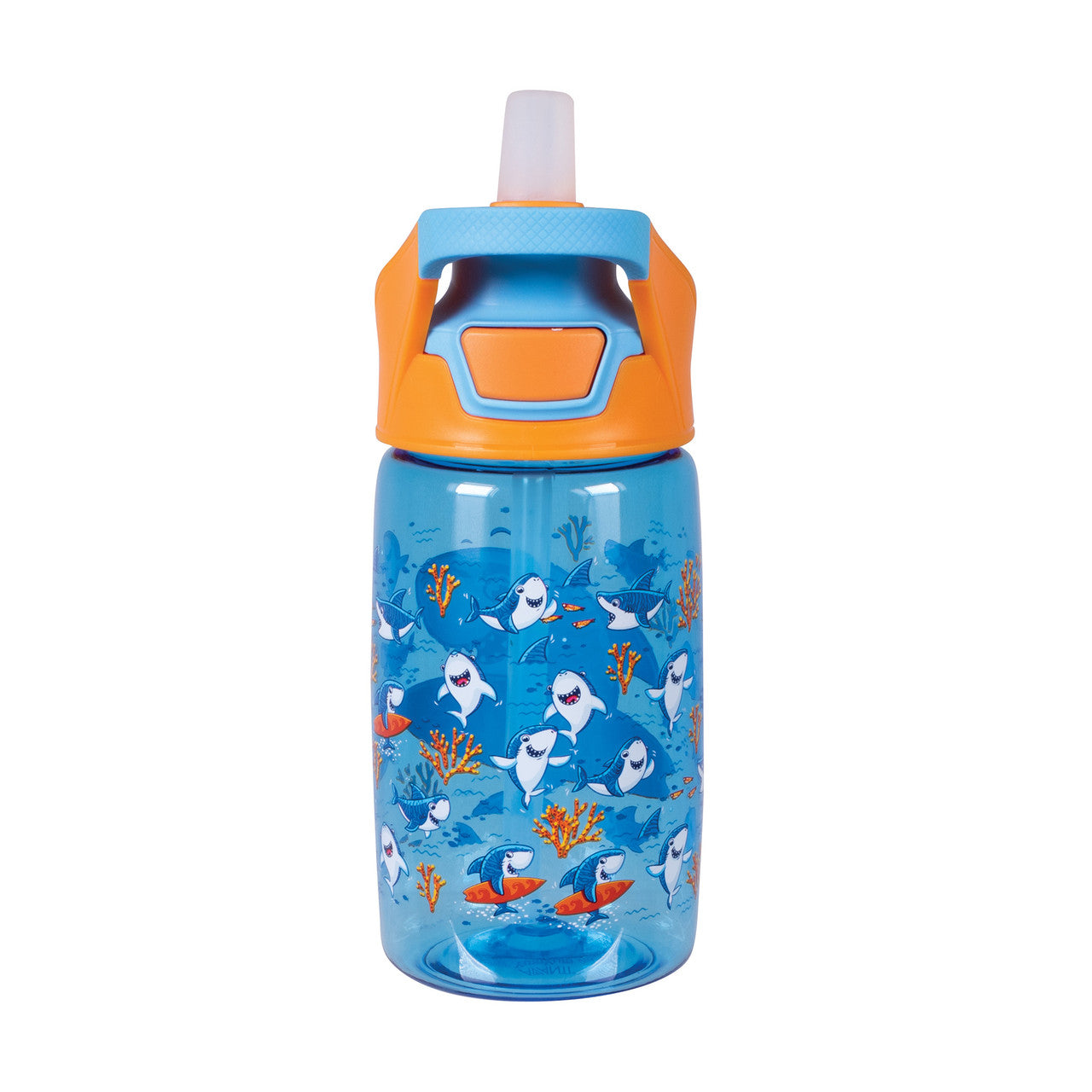 Avanti Yumyum Tritan Bottle 450ml - Surfing Shark