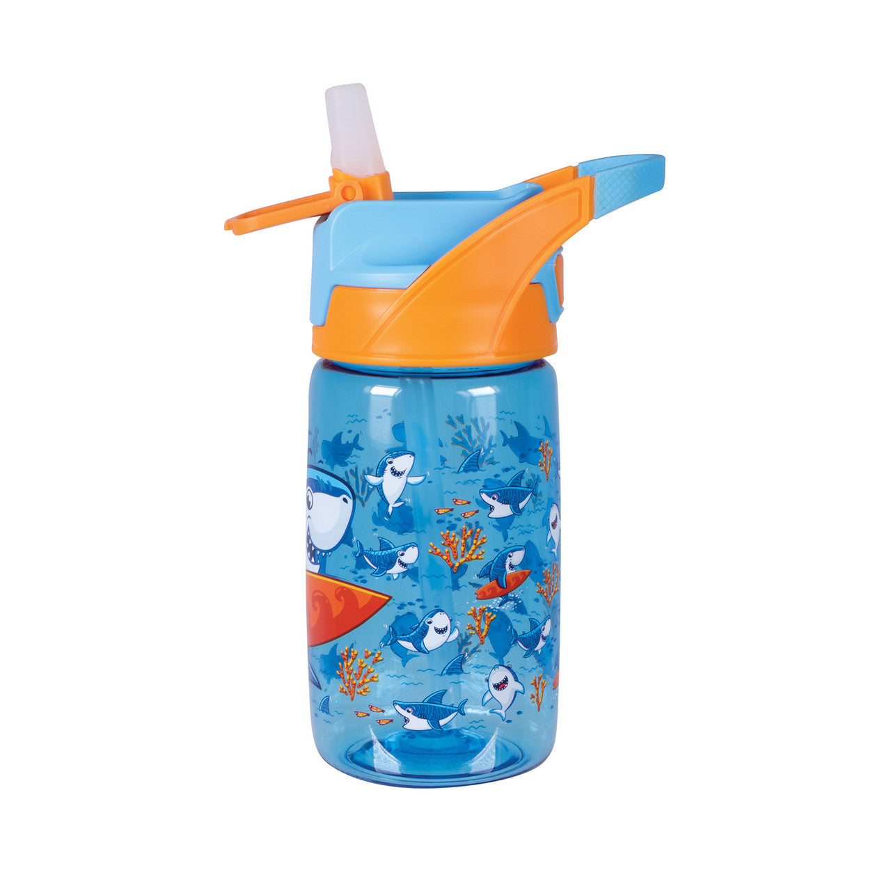 Avanti Yumyum Tritan Bottle 450ml - Surfing Shark