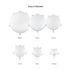 Avanti Silicone Food Covers S/6