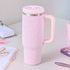 Avanti Hydroquench Insulated Tumbler With Two Lids, 1l - Luxe Pink