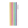 Avanti Reusable Straws - Rainbow - Set Of 24