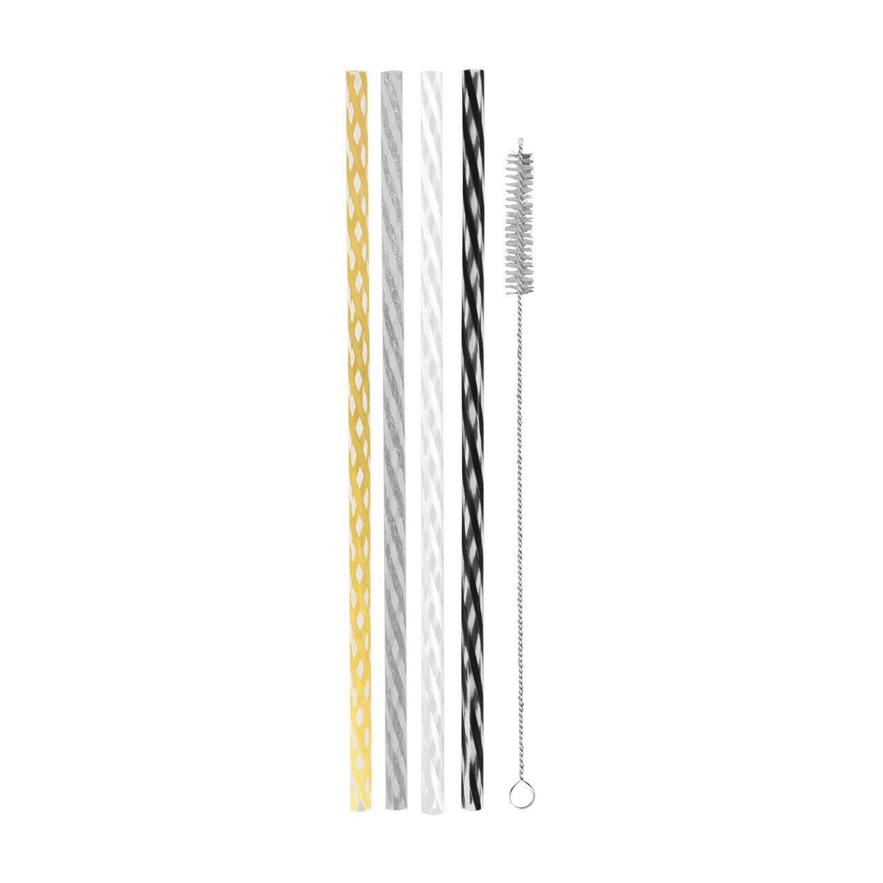 Avanti Reusable Straws - Celebration - Set Of 24