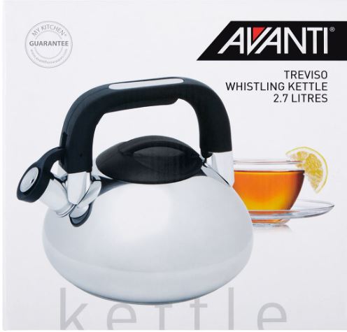 Avanti Treviso Kettle In Mirror Finish 2.7l