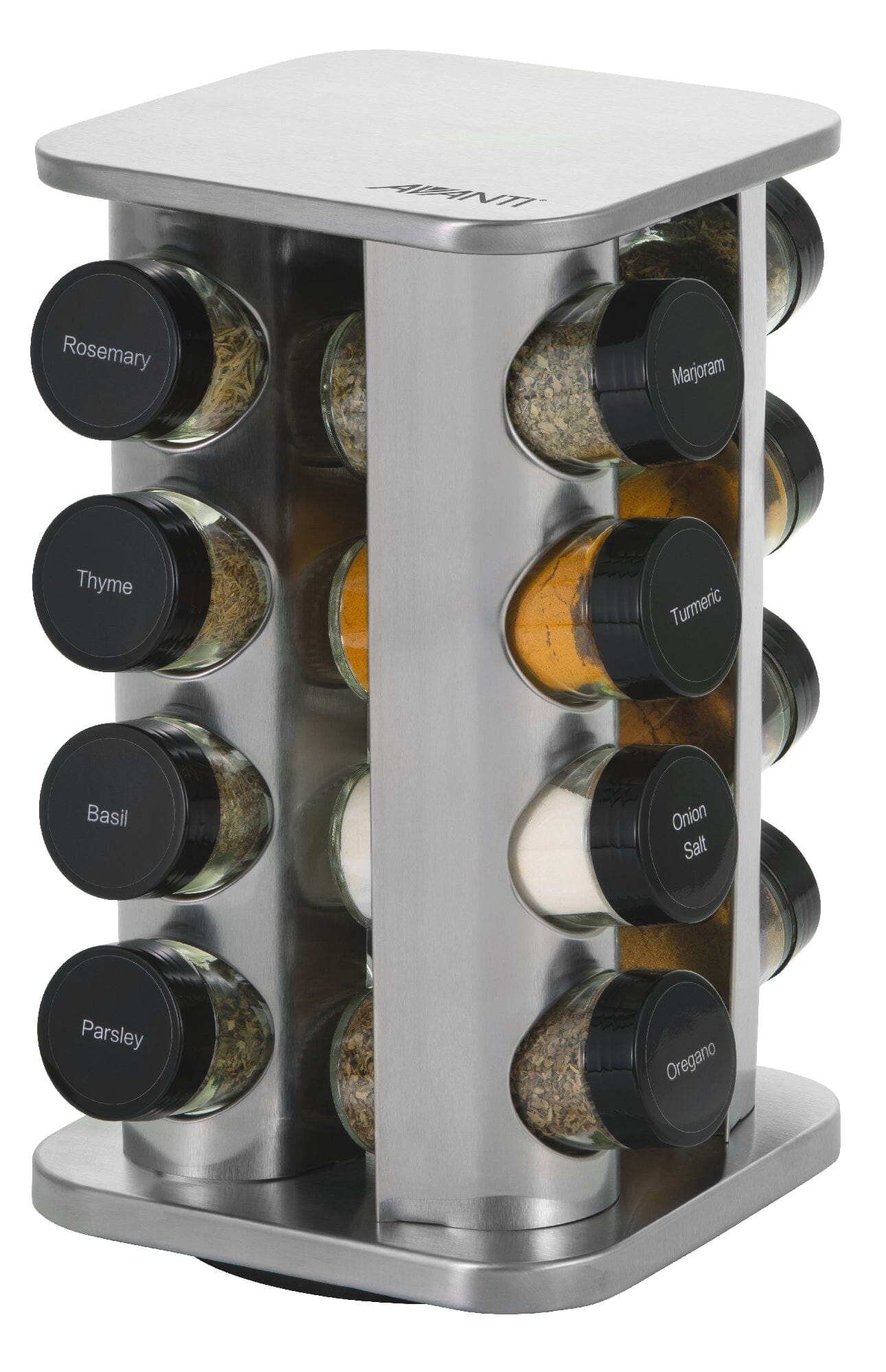 Avanti Revolving Herb Spice Rack 16 Jars Herb & Spice Storage The Cooks Kitchen Mandurah 