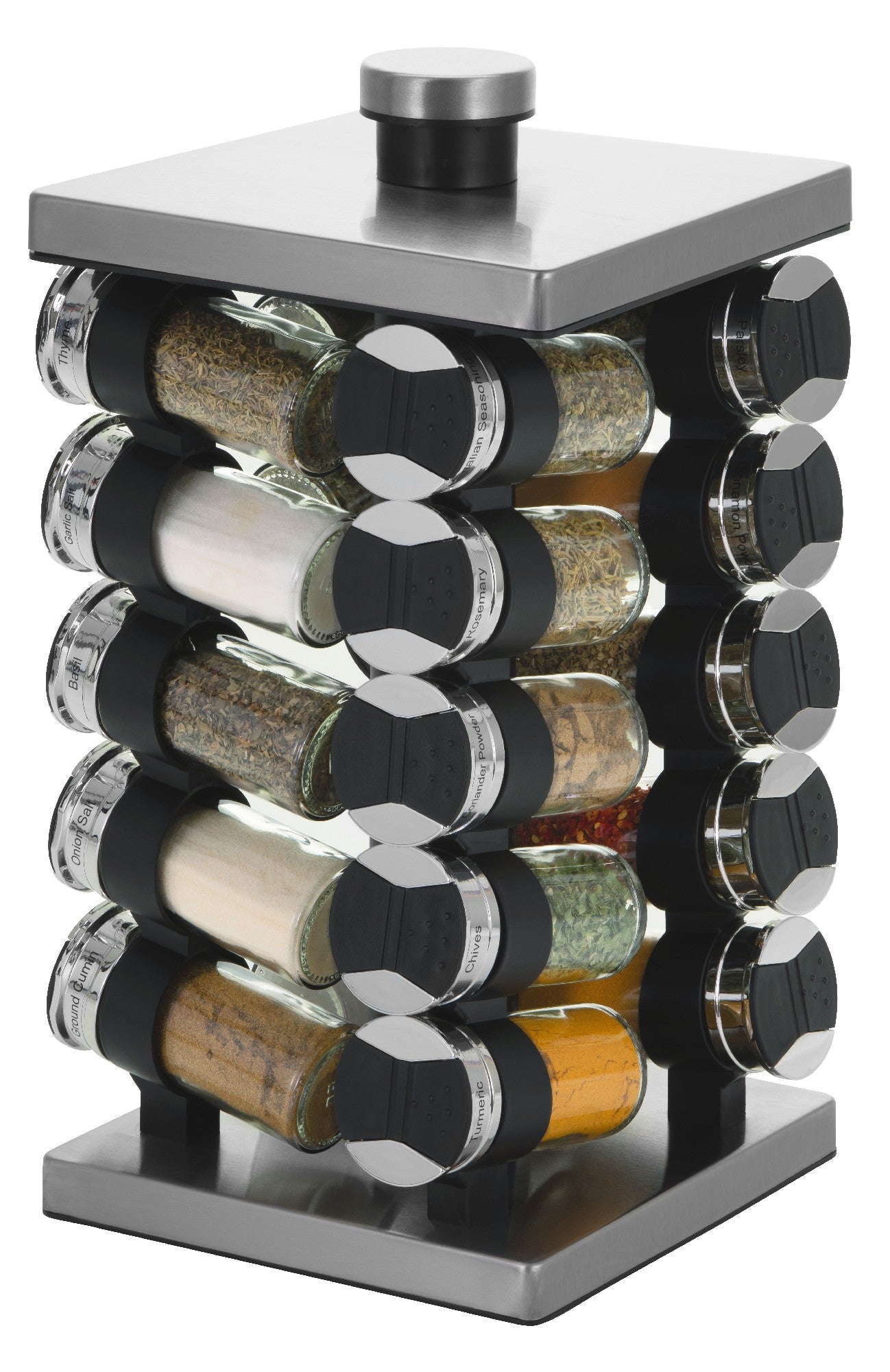 Avanti Revolving Herb Spice Rack 20 Jars