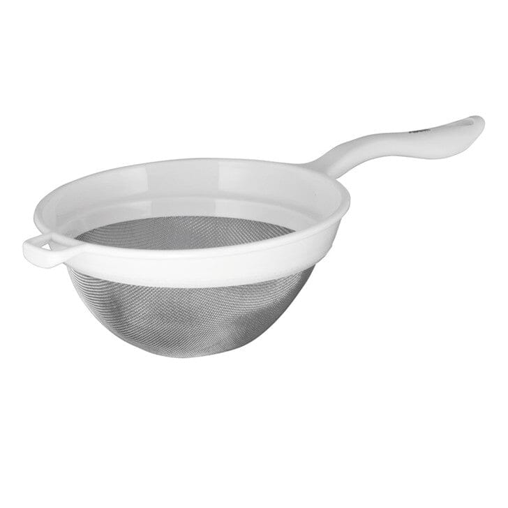 Avanti Stainless Steel 19cm Strainer With Plastic Frame - White Whisks, Funnels & Colanders The Cooks Kitchen 