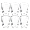 Avanti Caffe Twin Wall Glass - Set Of 6 250ml