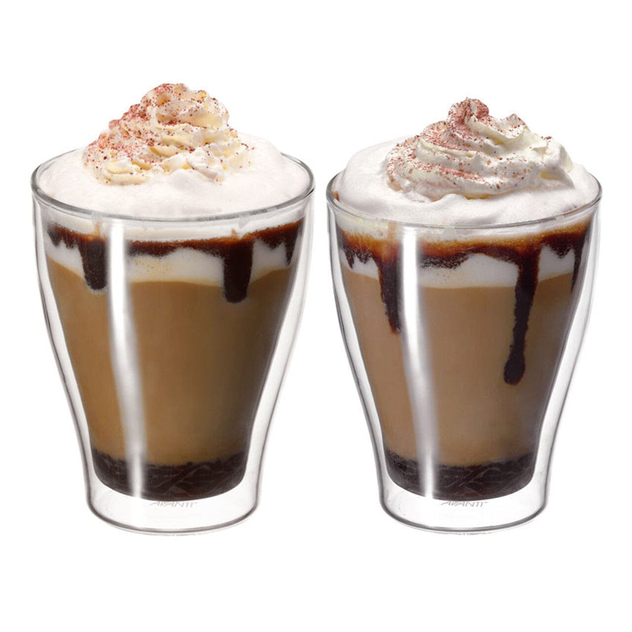 Avanti Modena Twin Wall Glass - Set Of 2 - 350ml Mugs - Cups & Saucers The Cooks Kitchen Mandurah 