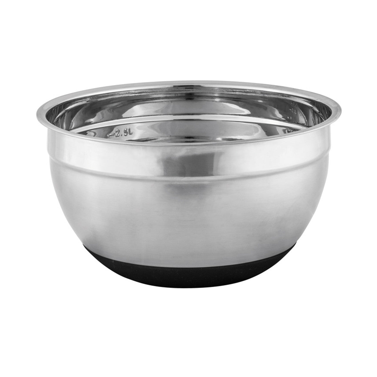 Avanti Anti-slip Mixing Bowl 22cm - Stainless Steel / Silicone