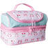 Avanti Yum Yum Double Decker Lunch Bag Owls - Teal Multi Lunchbox The Cooks Kitchen Mandurah 