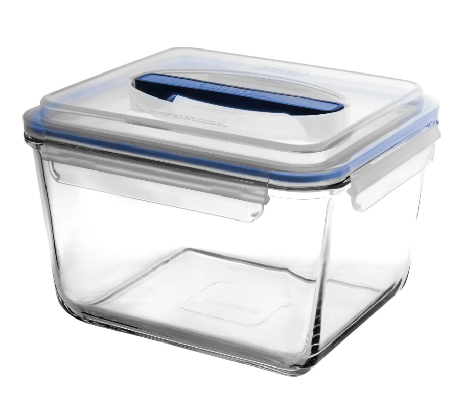 Glasslock Handy Tempered Glass Food Container - 3700ml