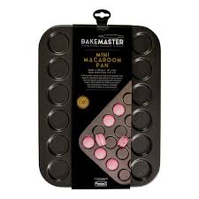 Bakemaster 24 Cup Mini Macaroon Pan 35x27cm