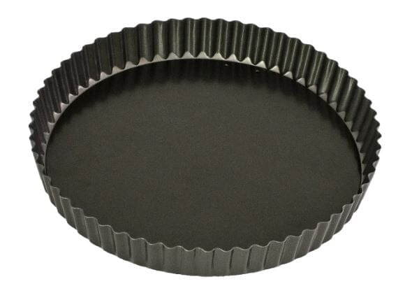 Bakemaster Loose Base Round Quiche 25x3.5cm Baking Tins, Trays, Pans & Ramekins The Cooks Kitchen 