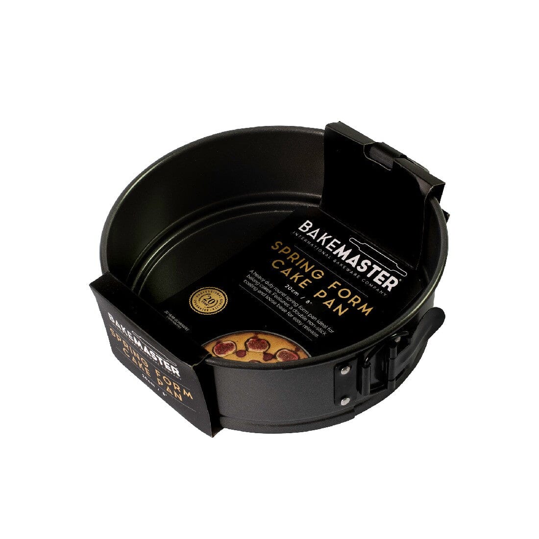 Bakemaster Springform Round Cake Pan 25x6cm Baking Tins, Trays, Pans & Ramekins The Cooks Kitchen Mandurah 