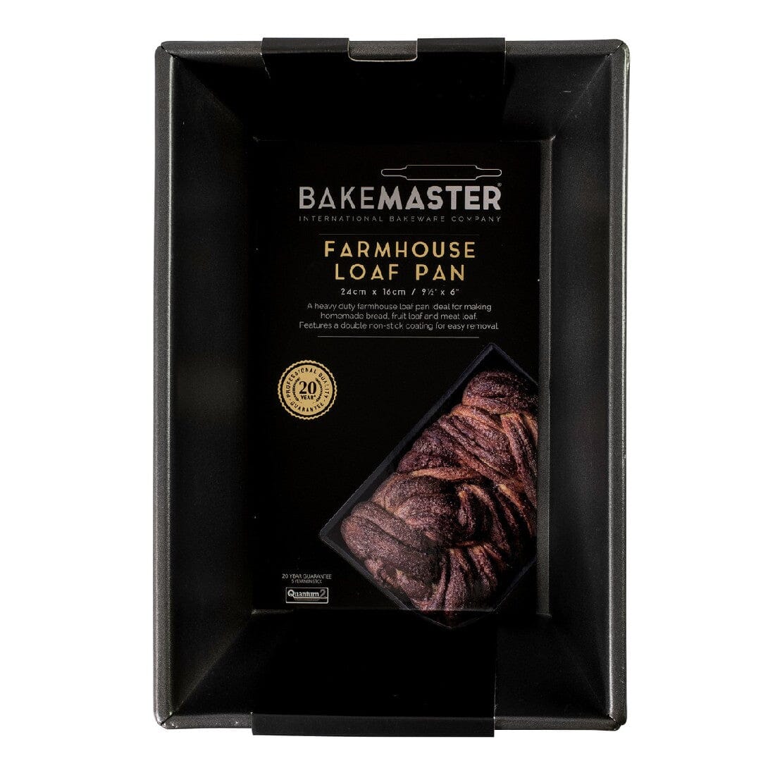 Bakemaster Farmhouse Loaf Pan 24x16x12cm Baking Tins, Trays, Pans & Ramekins The Cooks Kitchen Mandurah 