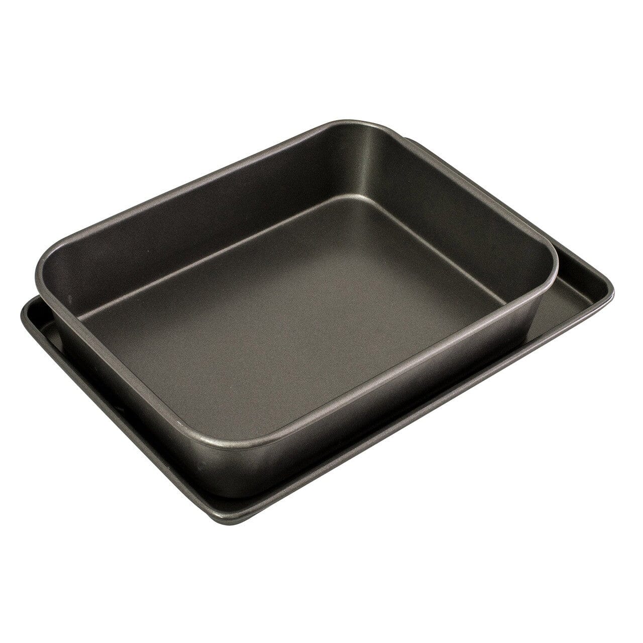 Bakemaster Roasting/oven Tray Twin Pack Baking Tins, Trays, Pans & Ramekins The Cooks Kitchen Mandurah 
