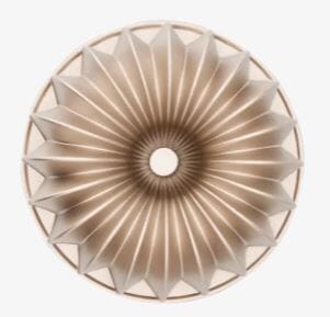 Bakemaster French Wreath Fluted Cake Pan - Champagne Baking Tins, Trays, Pans & Ramekins The Cooks Kitchen 