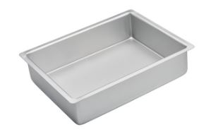 Bakemaster Silver Anodised Rectangle Cake Pan 30x23x7.5
