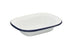 Bakemaster Enamel Rectangle Pie Dish 16x12x3.5cm Baking Tins, Trays, Pans & Ramekins The Cooks Kitchen 