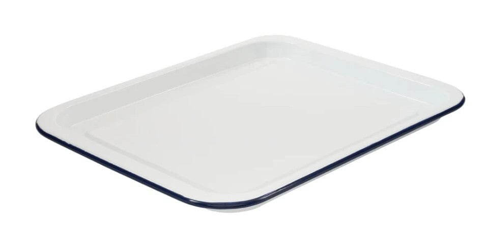 Bakemaster Enamel Oven Tray 38 X 30 X 2cm Baking Tins, Trays, Pans & Ramekins The Cooks Kitchen 