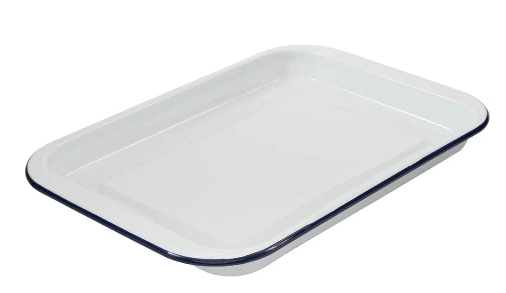 Bakemaster Enamel Oven Tray 41 X 27 X 3cm Baking Tins, Trays, Pans & Ramekins The Cooks Kitchen 