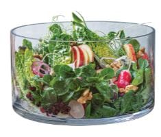Wilkie Melrose Salad Bowl 22 X 12cm Glass Bowls The Cooks Kitchen 