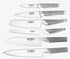 Global Zeitaku 7pc Knife Block - Black Knife Block Sets The Cooks Kitchen 