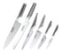 Global Kyoto 7 Piece Knife Block Set - Stained Ash