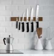 Cheftech Beechwood Magnetic Knife Rack 60cm