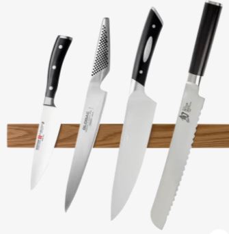 Cheftech Beechwood Magnetic Knife Rack 60cm