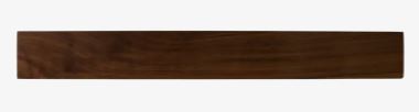 Cheftech Walnut Magnetic Knife Rack 45cm