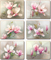 Cinnamon Magnolias Placemats - Set Of 6