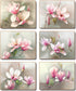 Cinnamon Magnolias Placemats - Set Of 6 Placemats & Coasters The Cooks Kitchen 