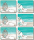Cinnamon Coasters Beach Lantern - Set Of 6 Placemats & Coasters The Cooks Kitchen 