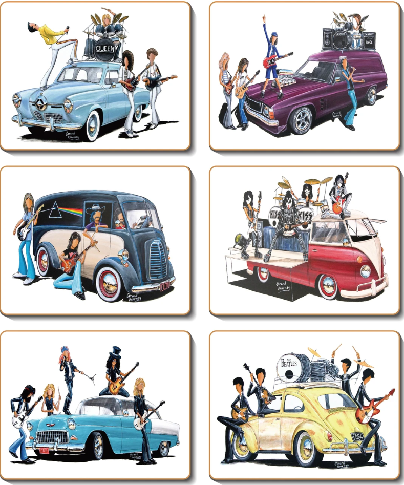 Cinnamon Classic Rock Placemats