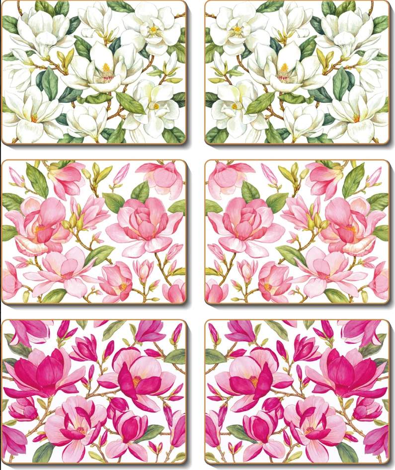 Cinnamon Magnolia Garden Placemats
