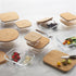 Ecology Nourish Round Storage With Bamboo Lid 19.5cm
