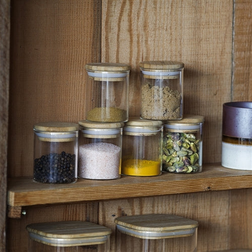 Pantry Round Spice Jar Set 6pc