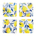 Ecology Punch S/4 Coasters - Lemon Placemats & Coasters The Cooks Kitchen 