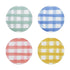 Ecology Ripe Set Of 4 Coasters Gingham Placemats & Coasters The Cooks Kitchen 