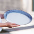Ecology Atol Large Oval Platter 36cm Deep Blue