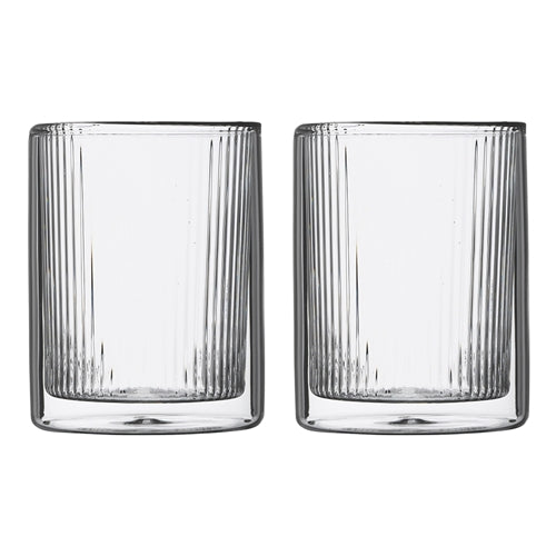 Ecology Infuse Set Of 2 Double Wall Latte Cups 260ml