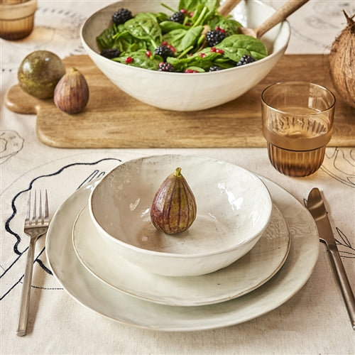 Ecology Linen Dinner Set 12pc - Birch