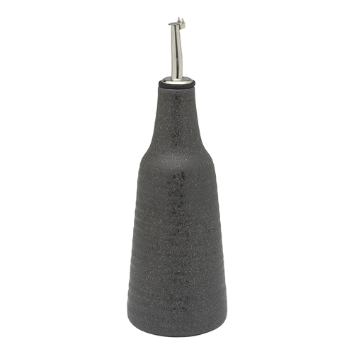 Ottawa Oil Bottle & Salt Dish - Stone