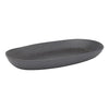 Ecology Shallow Oval Bowl 36 X 21cm - Stone