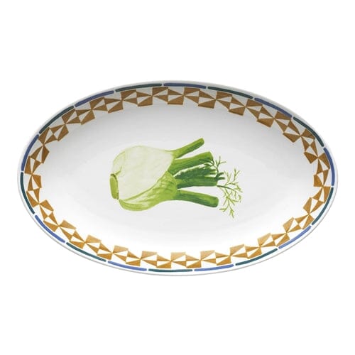 Porto Valentina Serving Platter 32cm - Fennel Serving Platters The Cooks Kitchen 