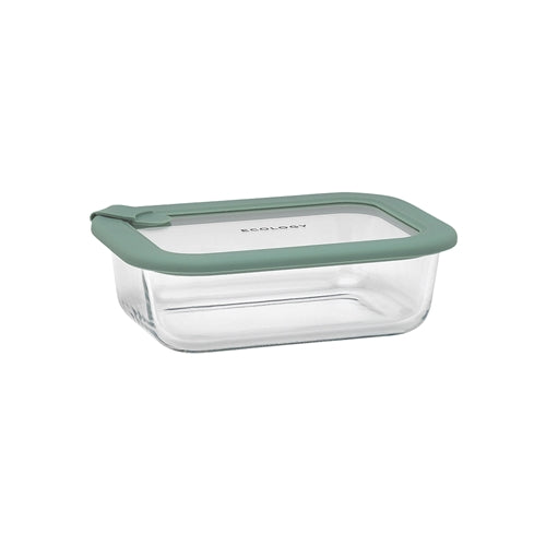 Ecology Store Rectangle Container With Vent 640ml - Eucalyptus