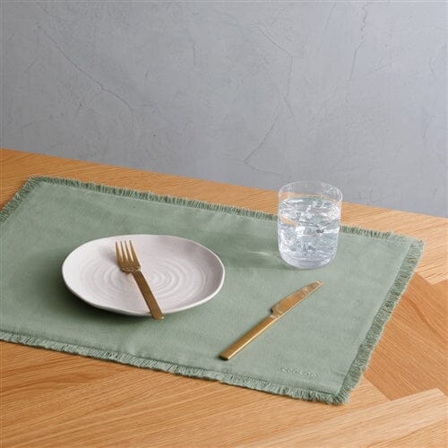 Ecology Fray Set Of 4 Placemats 38x53cm Midday Placemats The Cooks Kitchen 