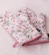 Ashdene Raspberry Rose 2pk Oven Mitt
