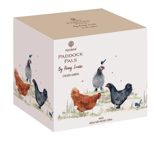 Ashdene Paddock Pals Chicken Queens Mug 450ml